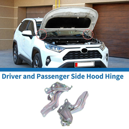 Set of 2 Hood Hinges for Nissan Altima (2013–2018) No. 654003TA0A