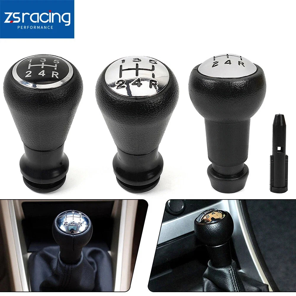 5 Speed Gear Shift Knob for Citroen C2 C3 C4L C5 Peugeot 206 306 307 308 406 605