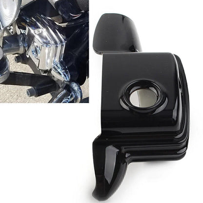 Black ABS Rear Brake Master Cylinder Cover for Harley Touring Electra Glide (2008–2021)