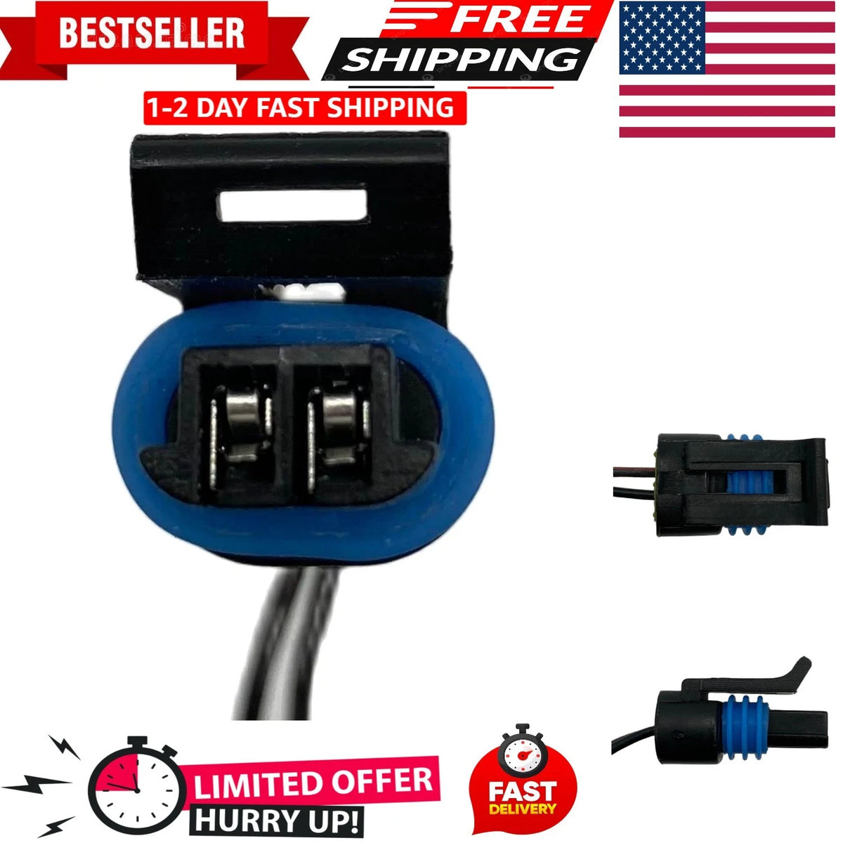Temperature Sender Connector Wiring Harness for