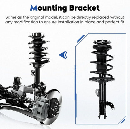 Pair Front Struts with Coil Spring Assembly for Toyota Camry (2012–2017)