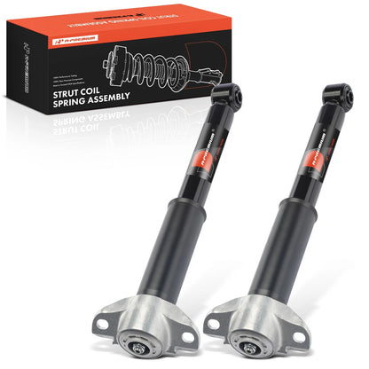 2X Rear Shock Absorber with Top Mount for Lexus ES300h ES350 (2019–2024)