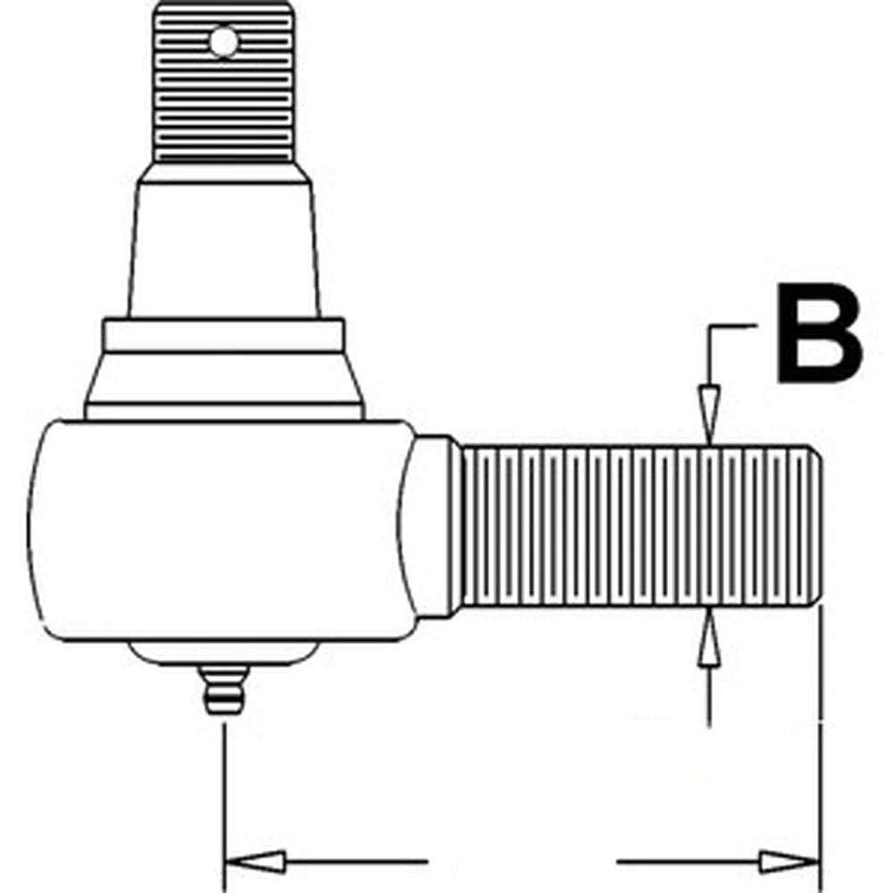 Power Steering Cylinder End for Ford Tractor 5700, 6700, 7700