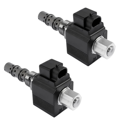 2X Solenoid Valve for John Deere 670C 672G 770C 772G 870D 872G