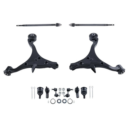 10x Control Arms Sway Bars Tie Rods for Honda Civic Acura EL (2001–2005)