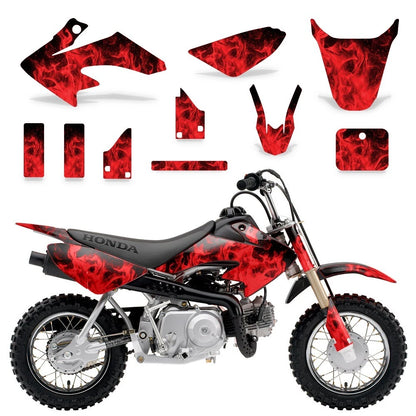 Dirt Bike Decal Graphic Kit for Honda CRF50 (2004–2013) WD1014