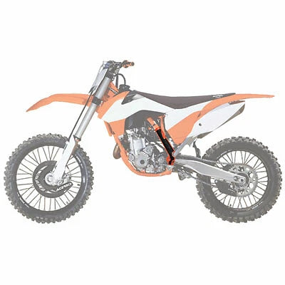 Acerbis X-Grip Frame Guards for KTM 350 SX-F (2013–2015)