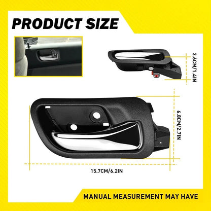 Interior Door Handle Set of 4 for Honda Accord Sedan (2003–2007)