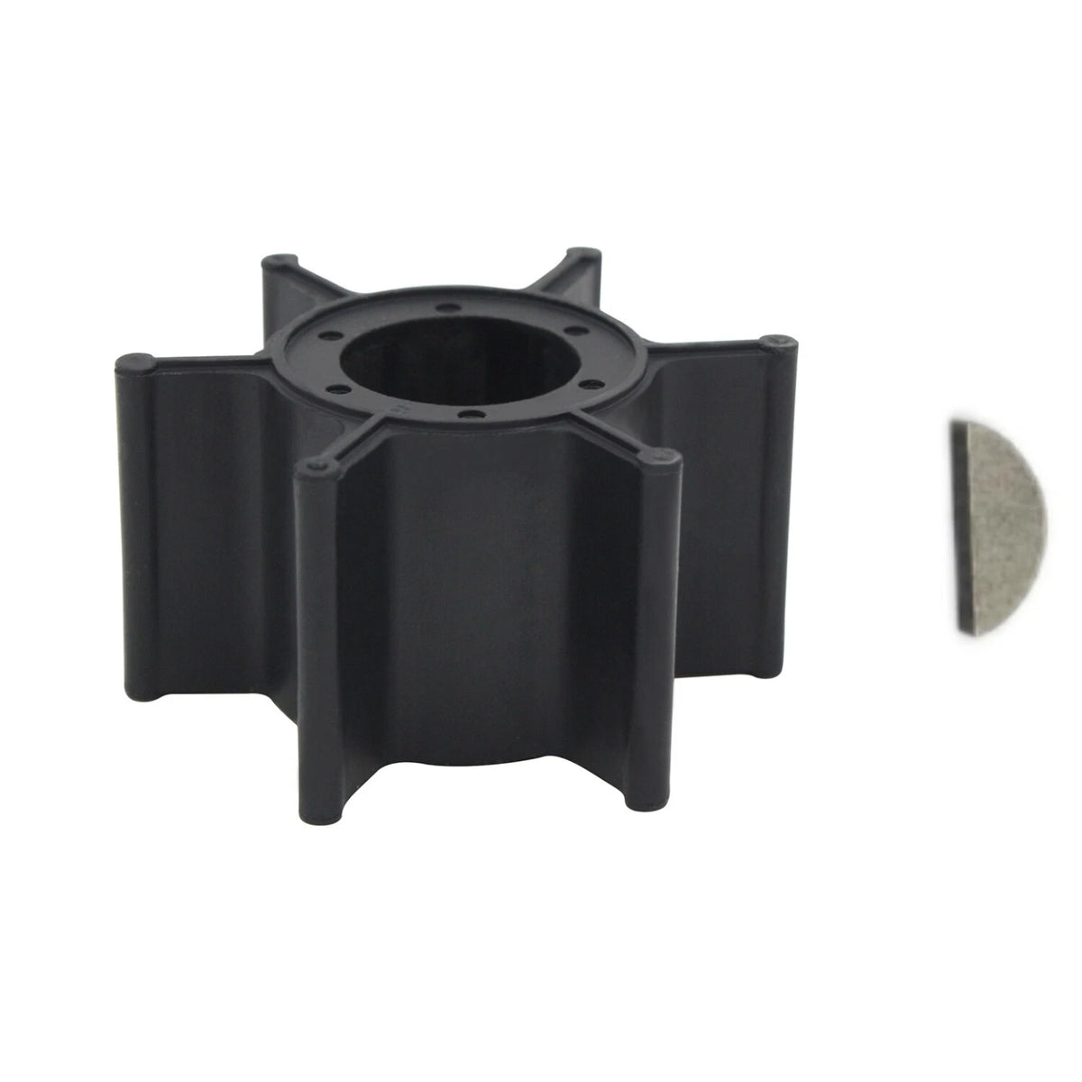 Water Pump Impeller & Key for Yamaha Mariner Outboard 8hp 15hp (47-95611M)