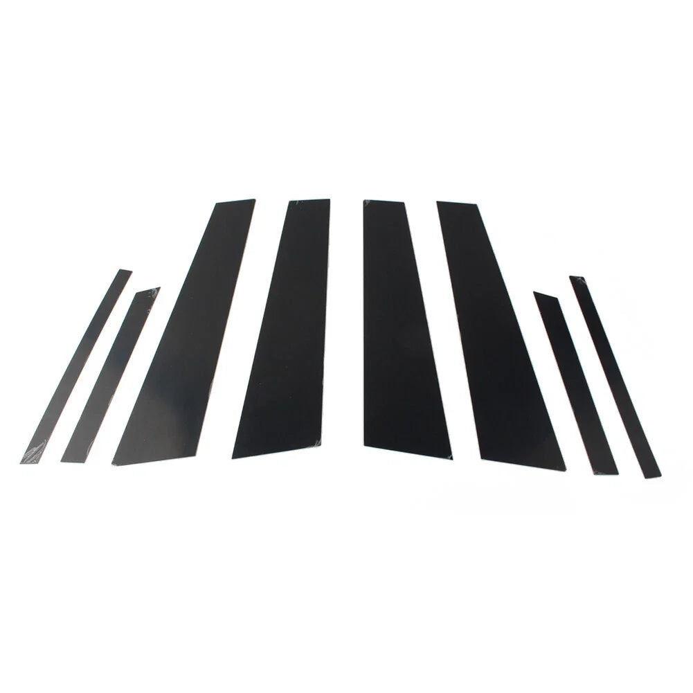 8 Pcs B C Pillar Trim Posts for BMW X6 G06 (2020–2021)