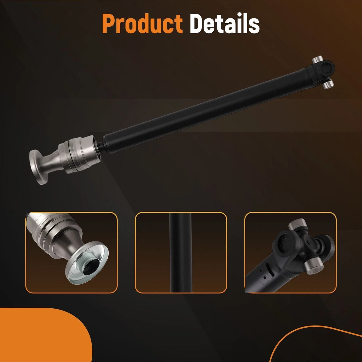 Front Propeller Drive Shaft for Chevrolet Blazer, GMC Jimmy (1995–2005) 4WD 938-080