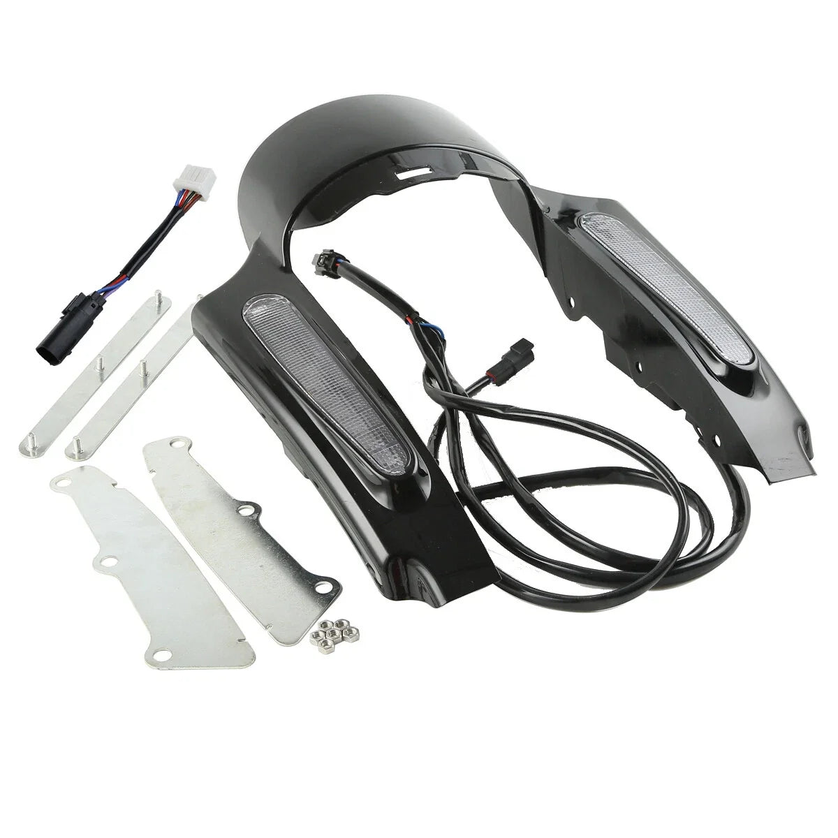 Rear Fender Fascia Set for Harley Touring Road King (2009–2013)