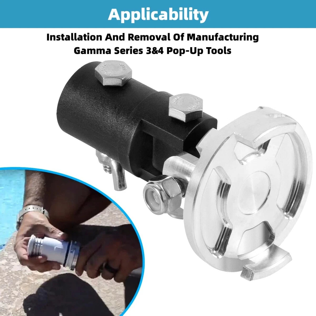 Cleaning Head Tool for Gamma Series 3 & 4 Pop-Up