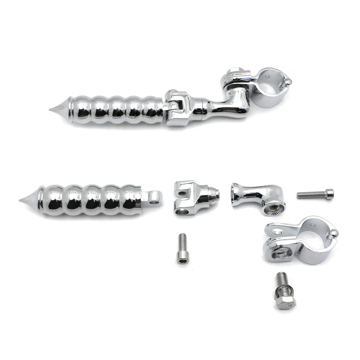 Chrome 3" Stem Footpeg for Harley SuperLow 1200 (2011–2020)