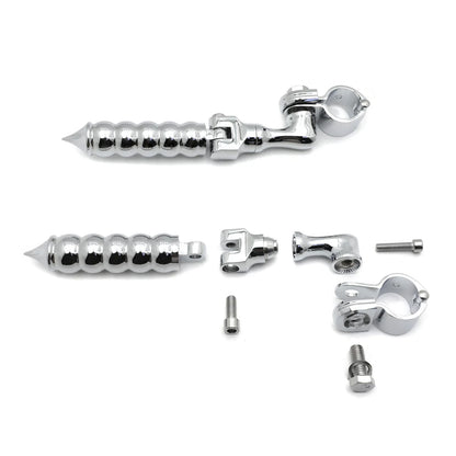 Chrome 3" Stem Footpeg for Harley SuperLow 1200 (2011–2020)