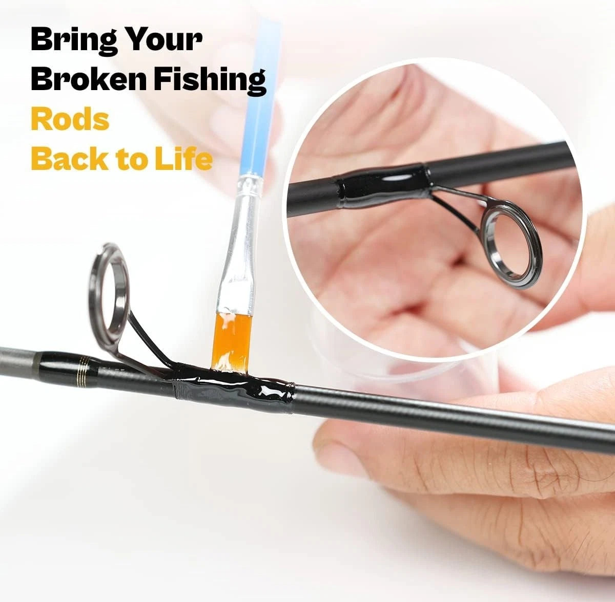 Fishing Rod Repair Kit for Freshwater & Saltwater