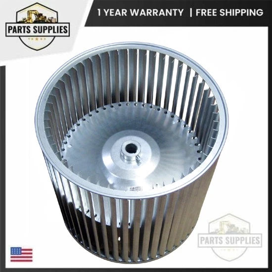 15" x 15" Double Inlet Blower Wheel for Universal Belt Drive System