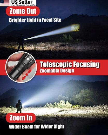 2X LED Flashlight for Tactical Use (2023–2023)