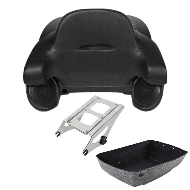 Backrest Speakers Mount Rack for Harley Touring Road Glide (2014–2026)