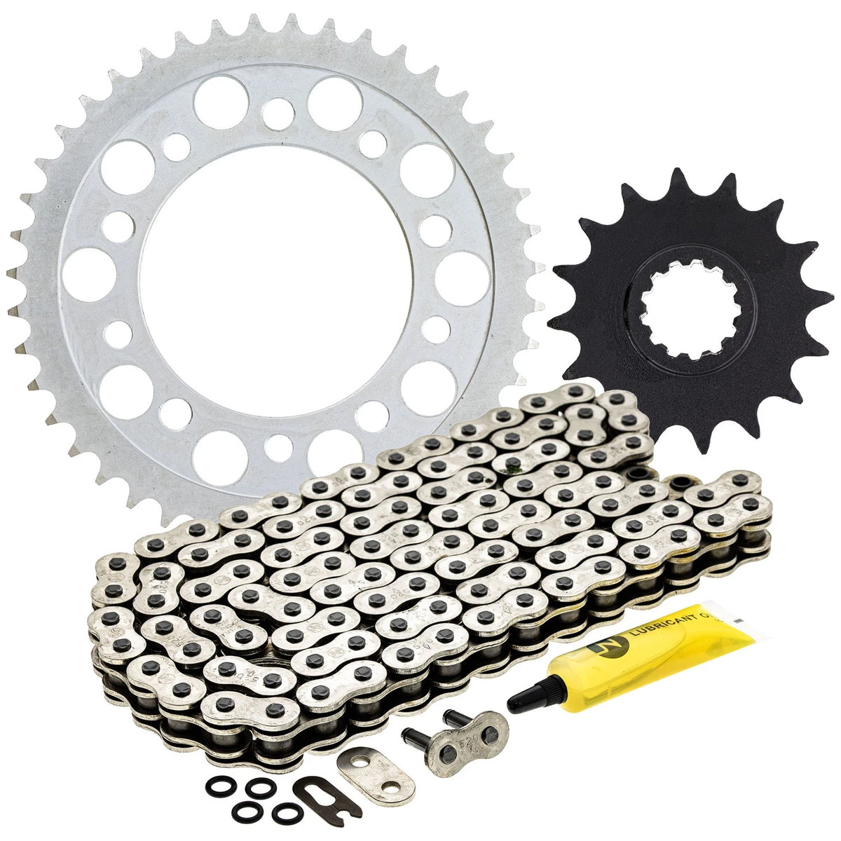 Sprocket Chain Set 16/43 Tooth for Honda CBR900RR (MK1004246, 40530-KCY-672)
