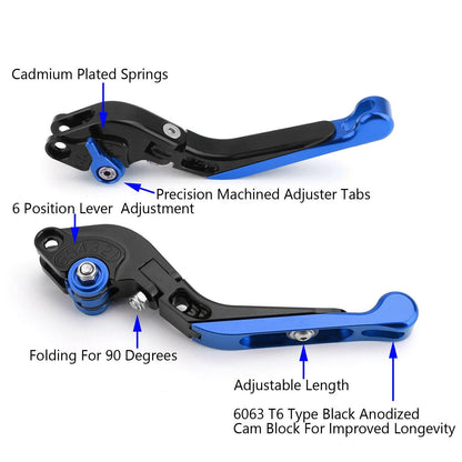 Adjustable Folding Racing Brake & Clutch Levers for T9
