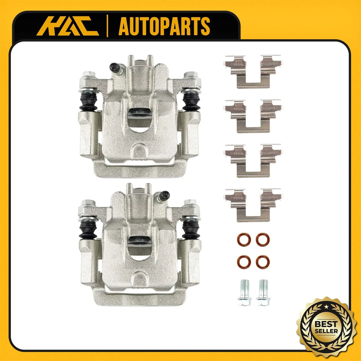 2x Brake Calipers for Honda Pilot and Acura MDX (2001–2006) Rear