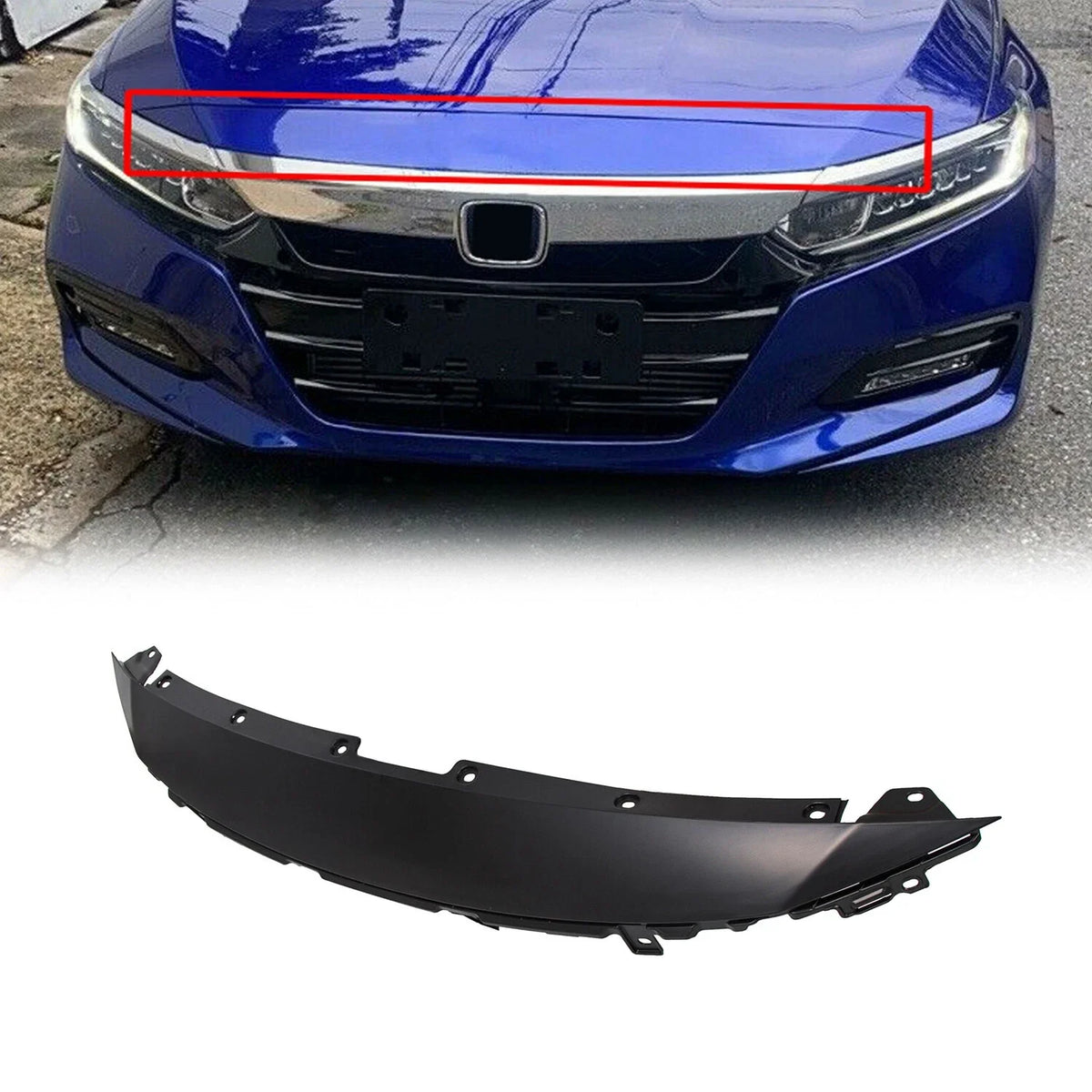 Front Upper Grille Molding for Honda Accord (2018–2020) HO1210155