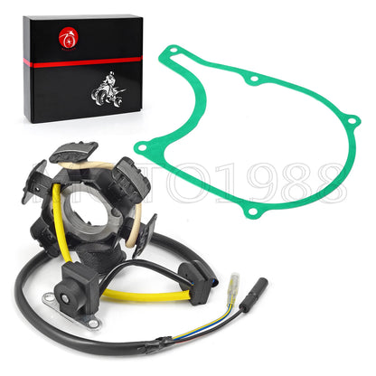 Stator and Gasket for Honda CRF100F (2004–2013) 11394-KN4-750, 11394-KN4-751, 11394-149-000