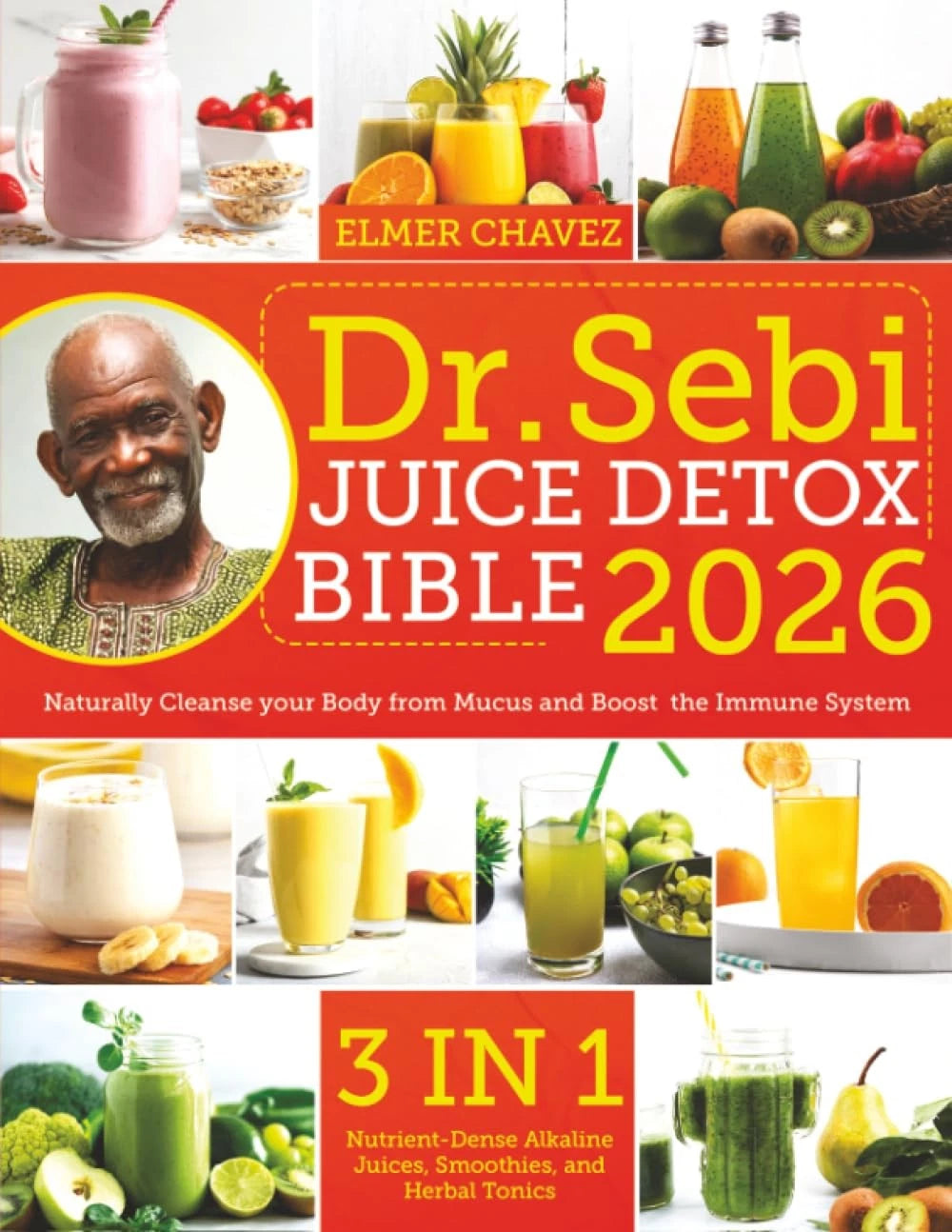 3 in 1 Nutrient-Dense Alkaline Juices for Detox (No Part Numbers)