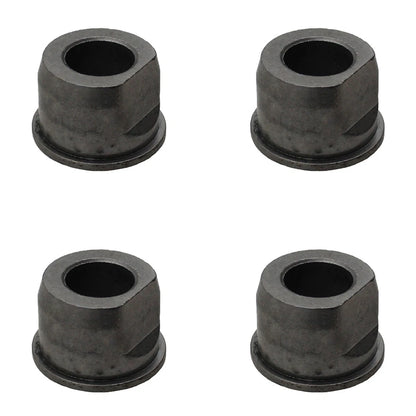 Set of 4 Front Wheel Bushings for Riding Mowers (1-3/8" OD, 3/4" ID, 1" Tall)
