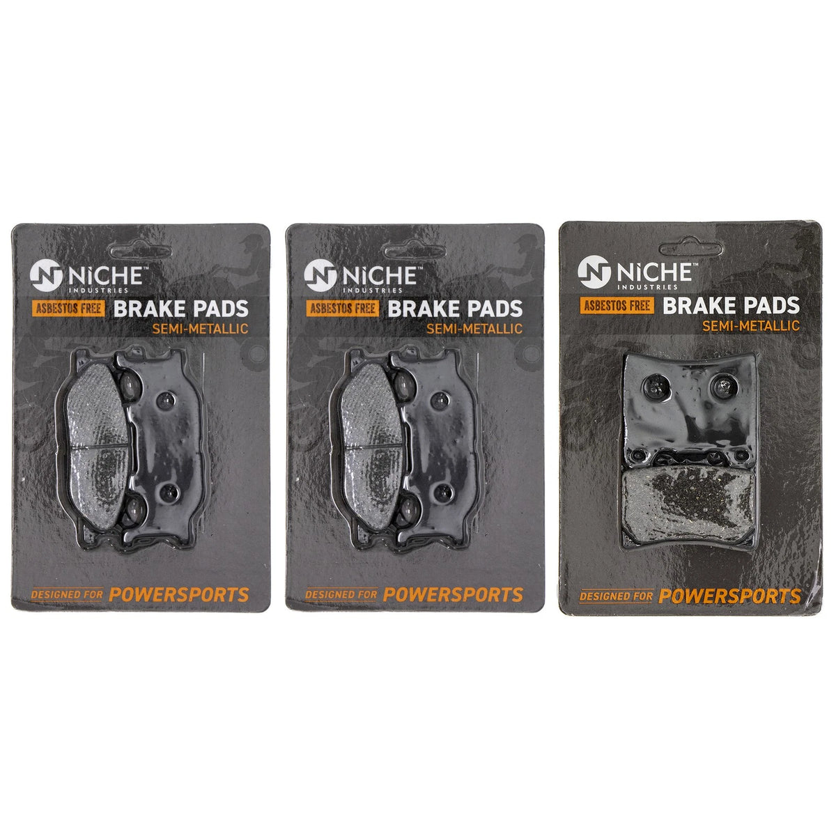 Brake Pad Set for Yamaha V Star 1100 (3XF-W0045-50-00, MK1002653, 5VU-25805-00-00)