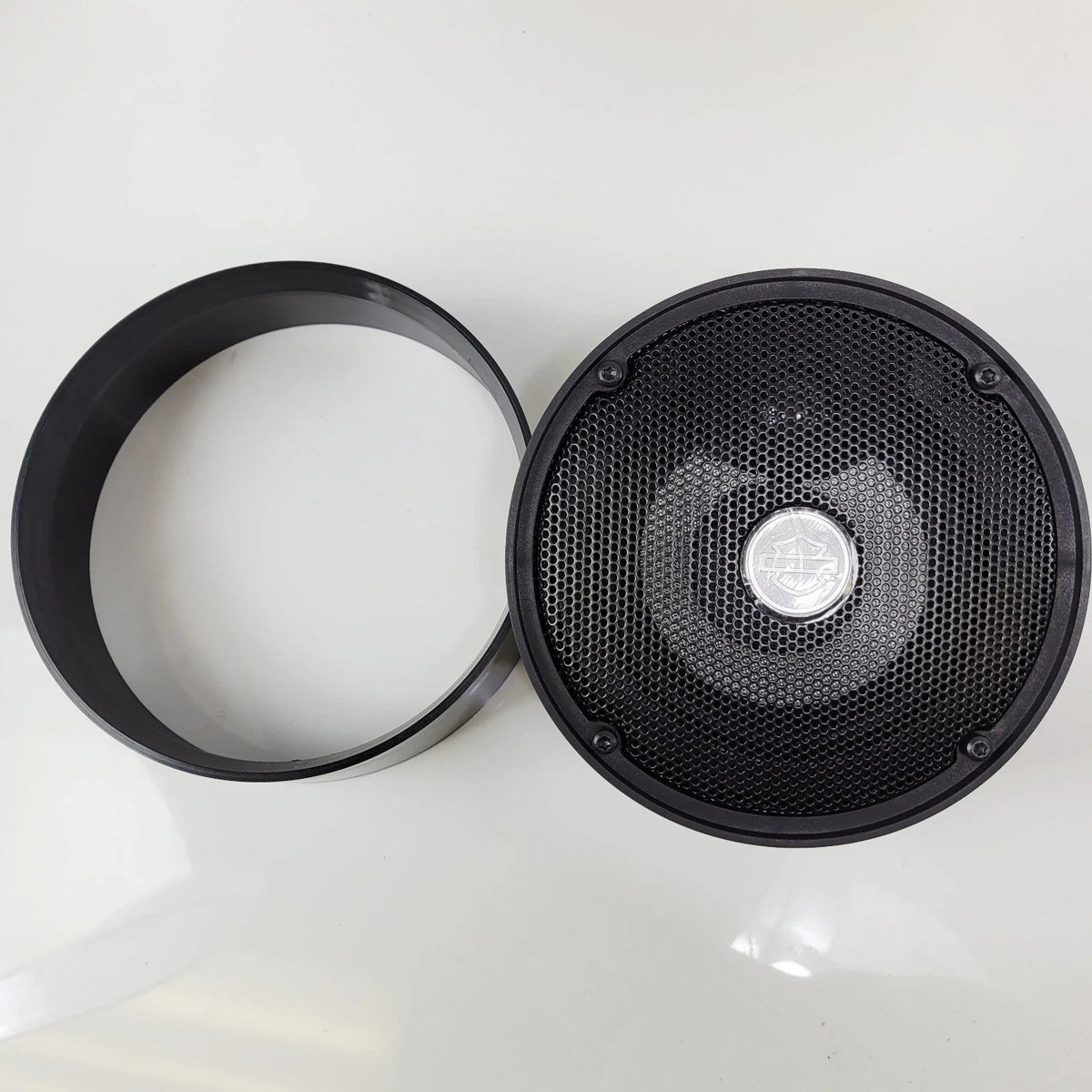 Lower Leg Shield Speaker w/ Grill 5.25" for Harley-Davidson Road King CVO (2013)