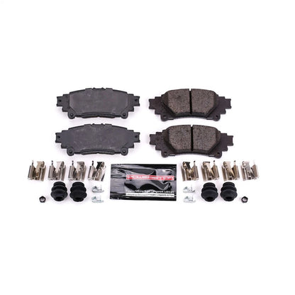 2X Powerstop Z23-1391A Brake Pad Set Rear for Lexus IS300 IS350 (2013–2021)