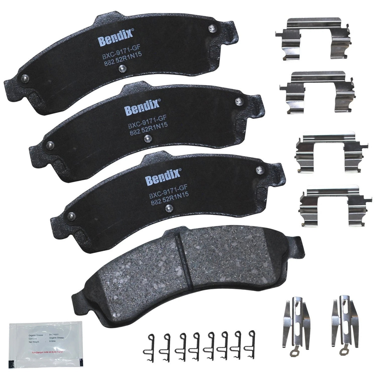 Ceramic Front Brake Pads for Buick Chevrolet GMC Isuzu Oldsmobile Saab