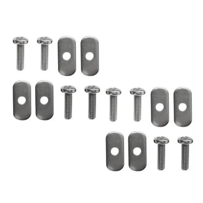 Replacement Kit for Kayak Rail Screws and Nuts (Fits Most Kayaks)