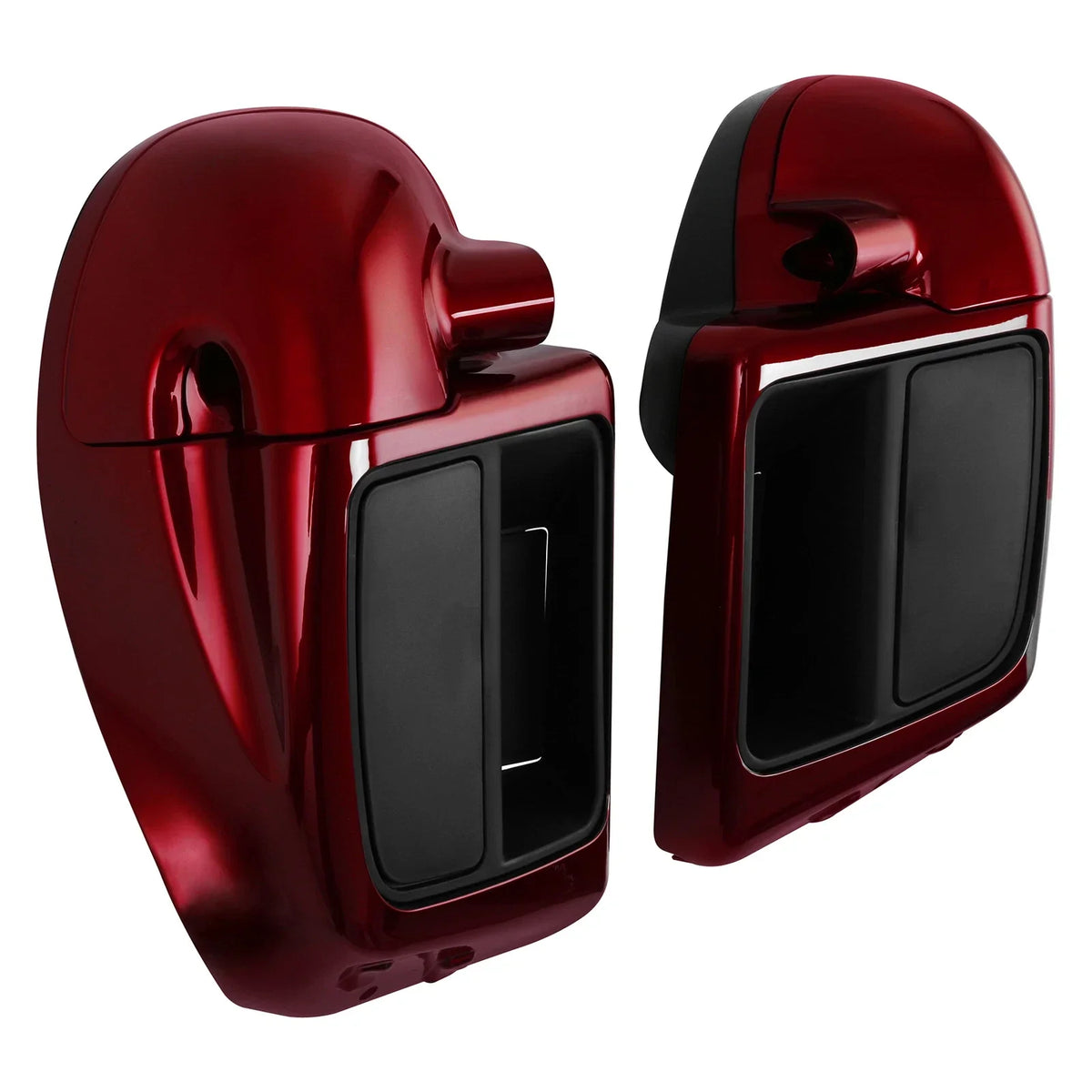 Lower Vented Fairings for Harley Street Road Glide (2014-2025) Velocity Red Sunglo