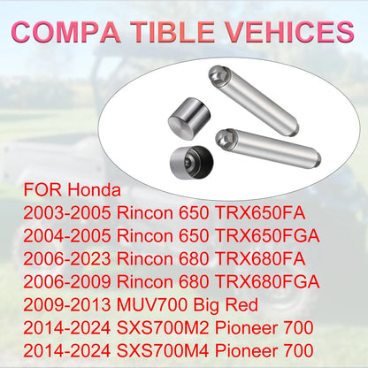 Camshaft Push Rods and Bucket for Honda Rincon 650 TRX650FA/FGA (2003–2005)