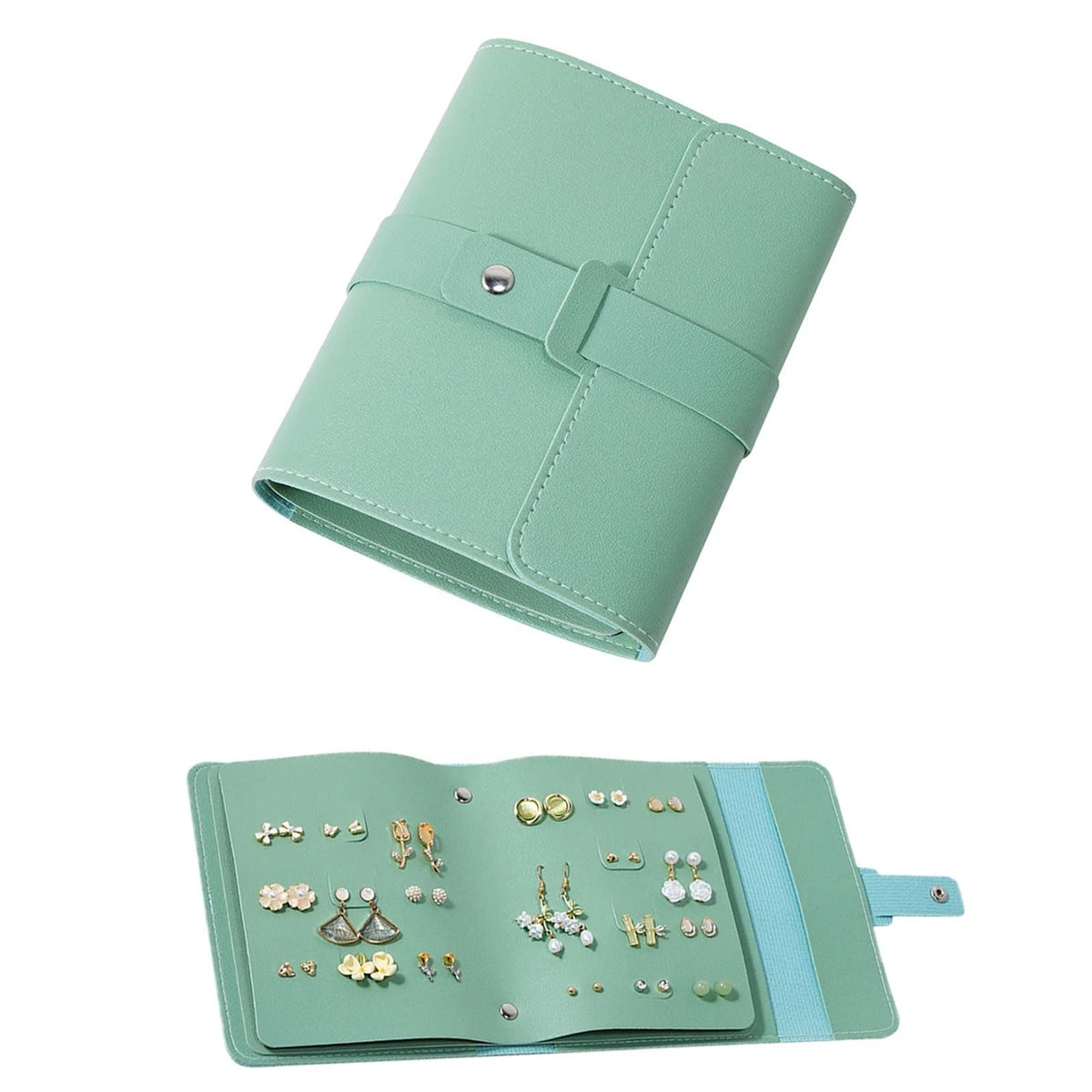 Earring Holder Organizer for Jewelry Storage (5.5 in x 6.3 in x 1.5 in)