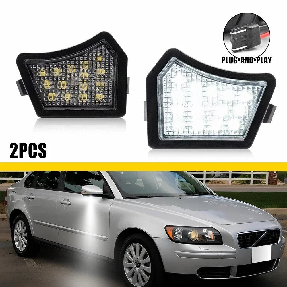 Diamond LED Side Mirror Puddle Light for Volvo V70 S60 S80 XC90 V50 C30 C70