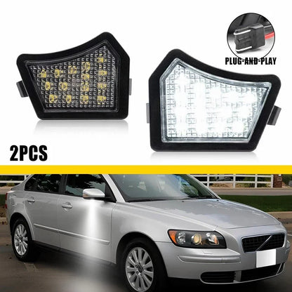 Diamond LED Side Mirror Puddle Light for Volvo V70 S60 S80 XC90 V50 C30 C70