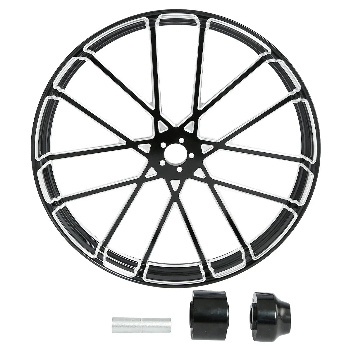 26" x3.5" CNC Front Wheel Rim & Hub for Harley Touring (1997–2021)