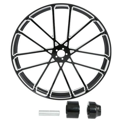 26" x3.5" CNC Front Wheel Rim & Hub for Harley Touring (1997–2021)