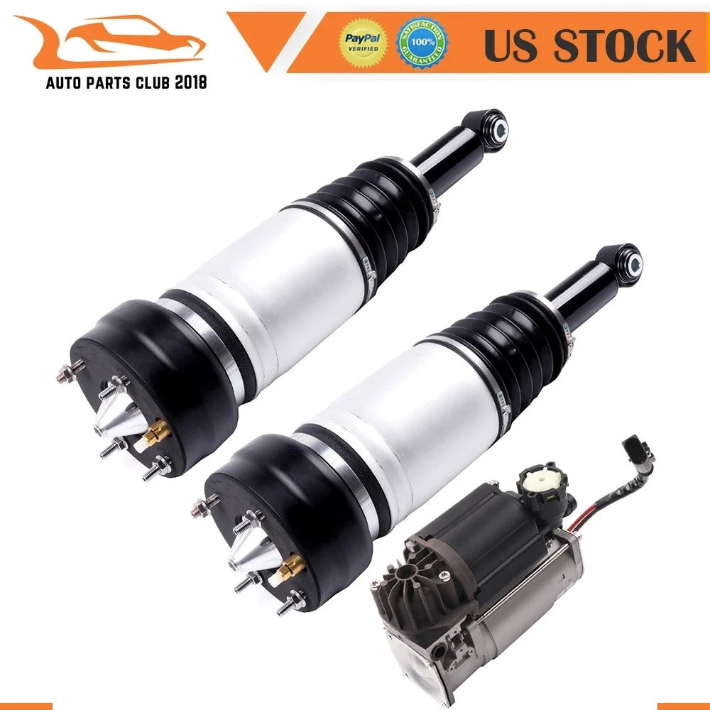 3PCS Air Suspension Kit & Compressor Pump for Jaguar XJ8 XJR (2004–2010)
