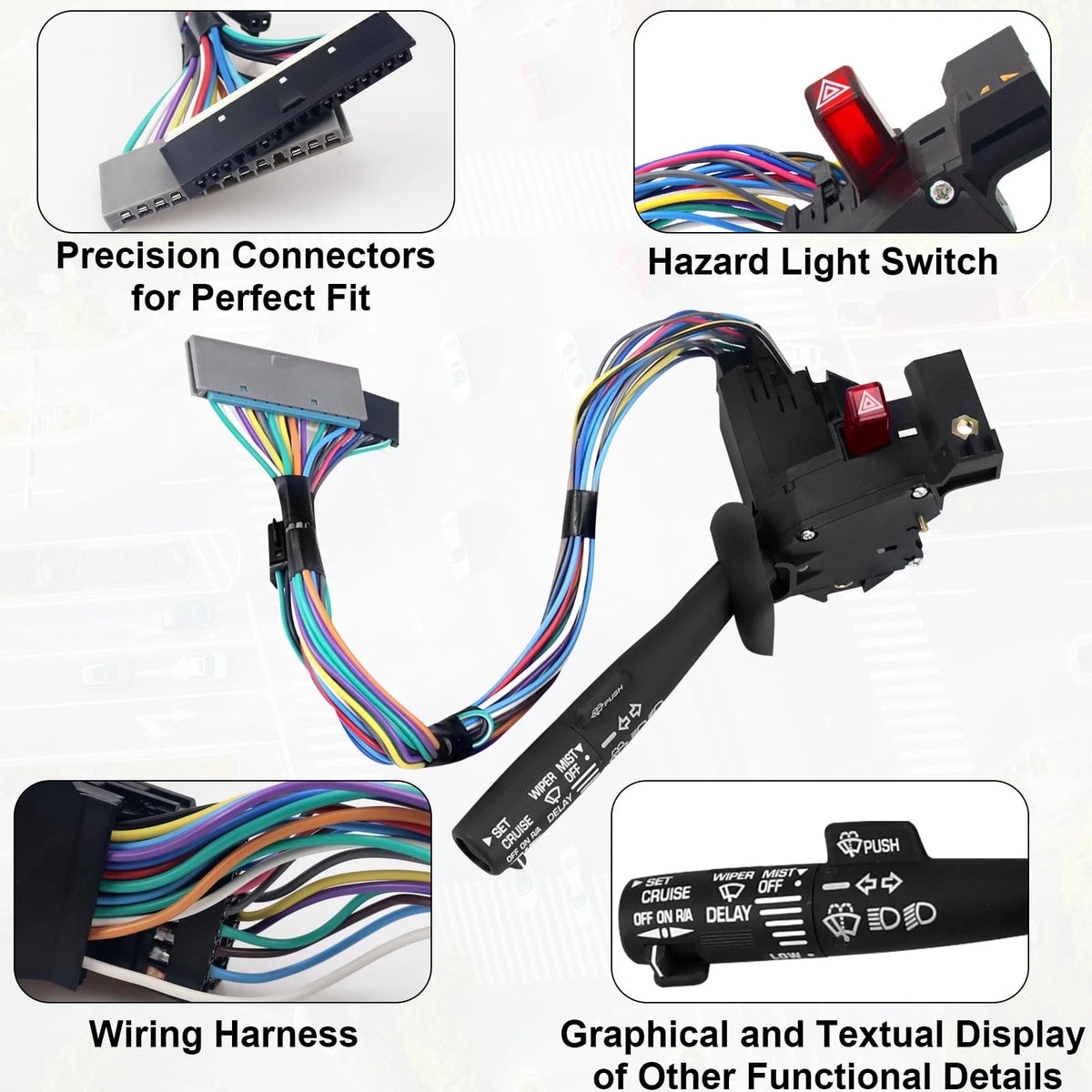 Multi-Function Combination Turn Signal Switch for unspecified