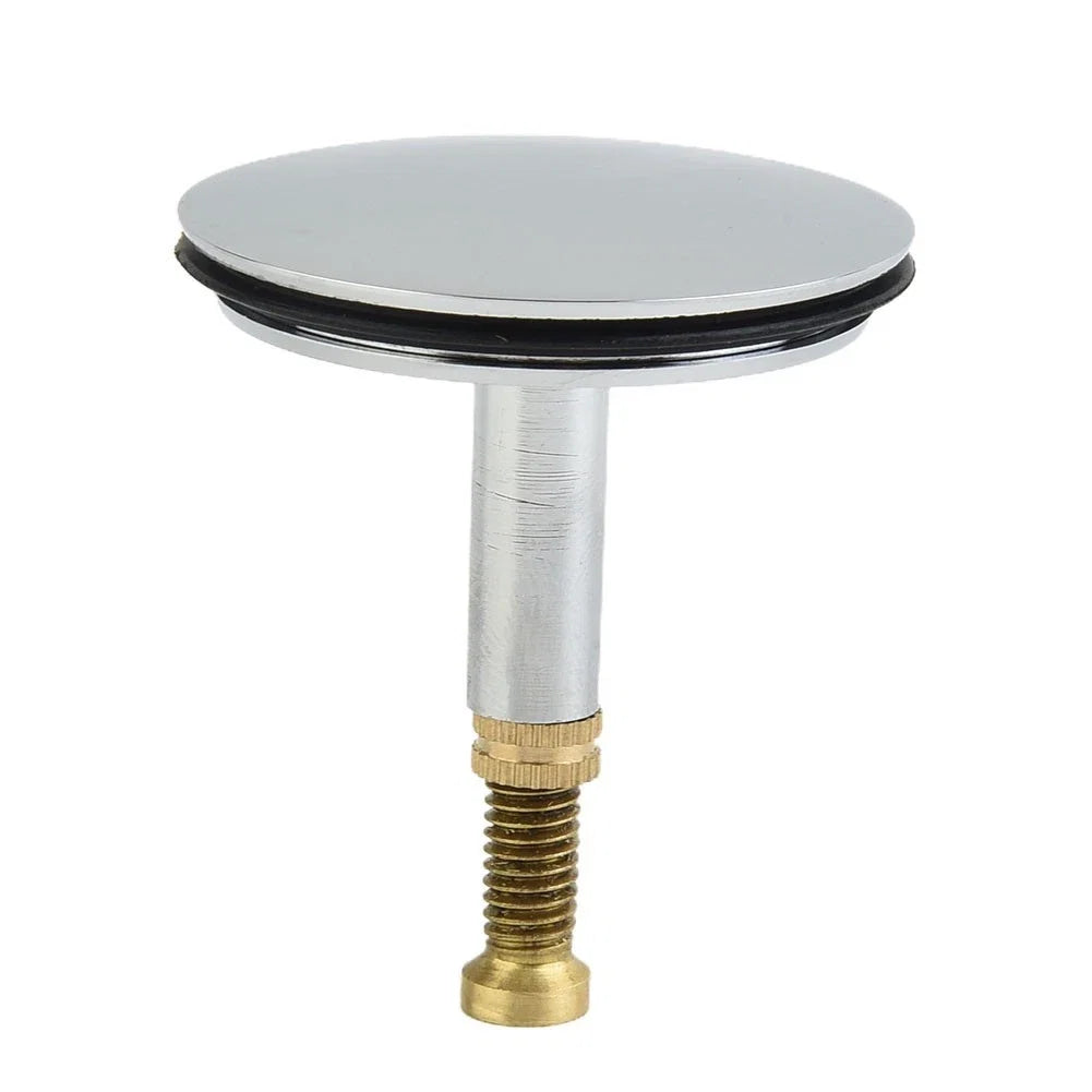 43mm Chrome Plated Bathtub Drain Stopper for Bathroom Sink Waste
