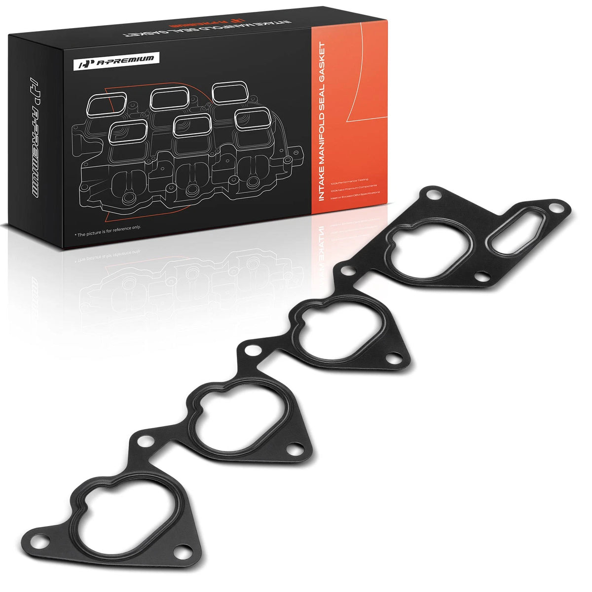 Engine Intake Manifold Gasket for Mitsubishi Mirage 1993–1996, Dodge Colt 1992–1994 (MD169472, MD172796, MS95313)
