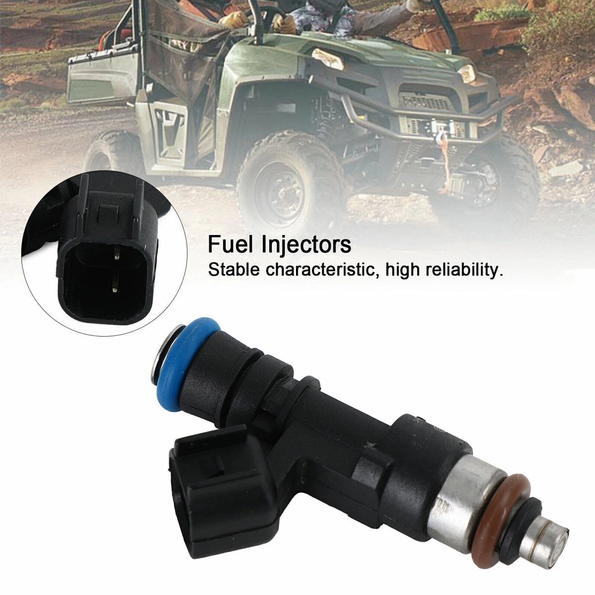 Fuel Injectors for Polaris Ranger XP 800 (2009–2014) M586-A004 1204318 0280158197