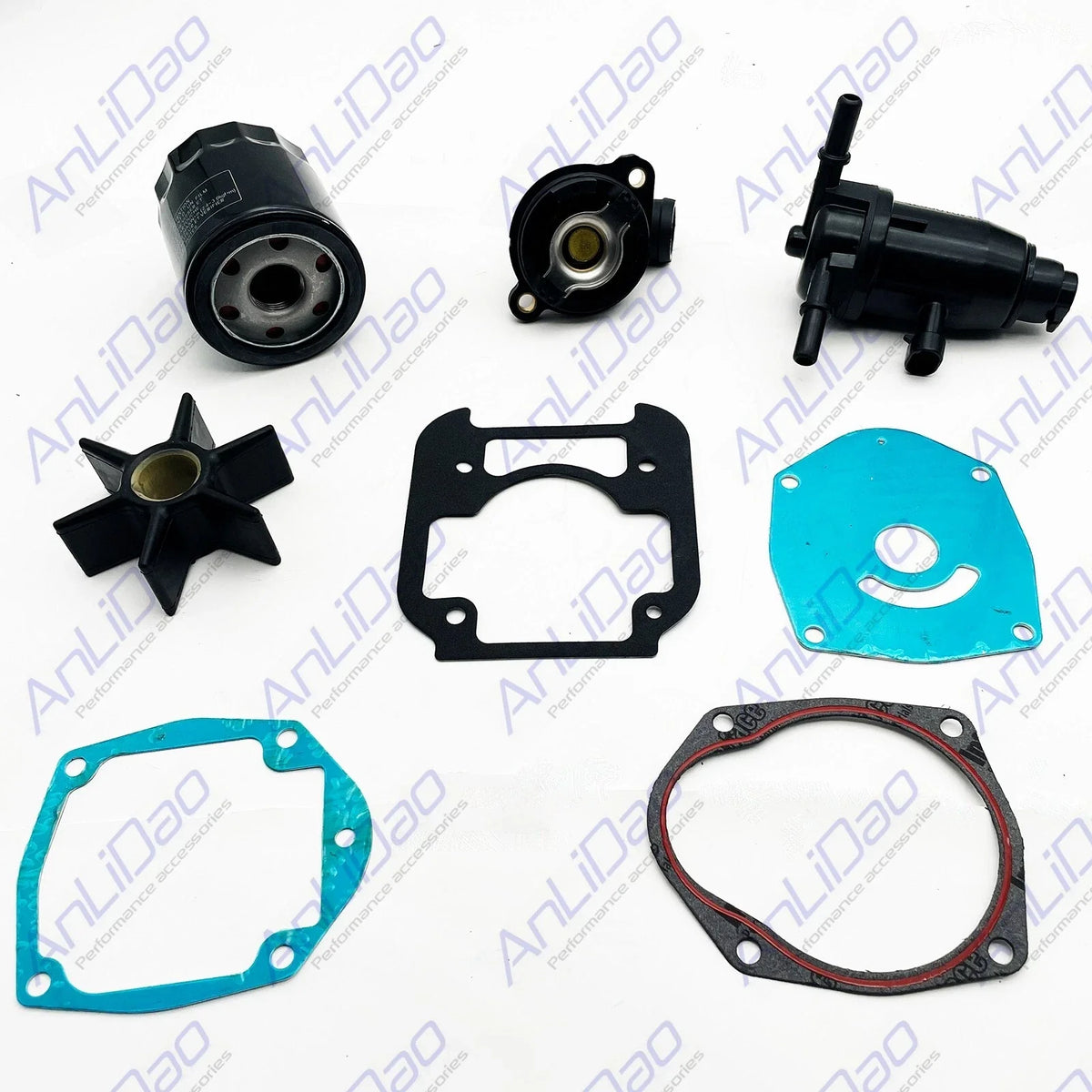 Maintenance Kit for Mercury 175 200 225HP V6 3.4 4-Stroke (2000–2023) 8M0149930 47-8M0142980