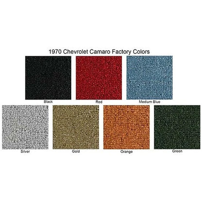 Tail Loop Carpet for Chevy Camaro (1970–1973) 15130-70-34, Orange