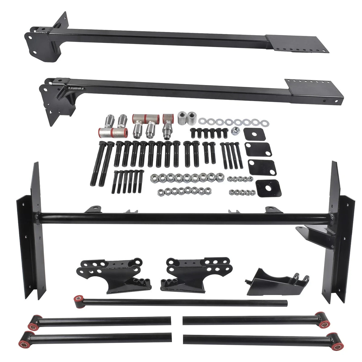 Rear Parallel 4-Link Kit with Subframe Connectors for Chevy II Nova (1962–1967)